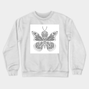 moth in mothra deadly skull ecopop Crewneck Sweatshirt